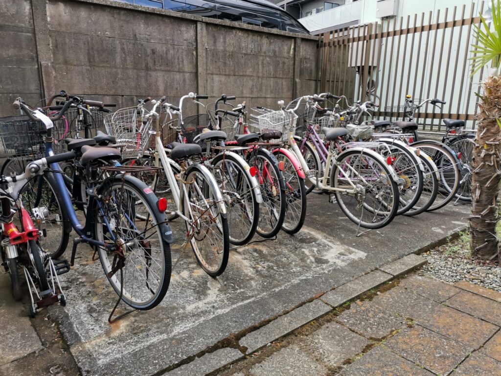 放置自転車